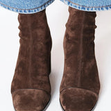 Margaux | Chic Suede Čizme do Gležnja