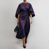 Dragana - Duga haljina s kimono rukavima
