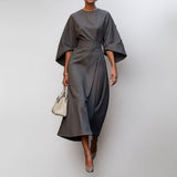 Dragana - Duga haljina s kimono rukavima