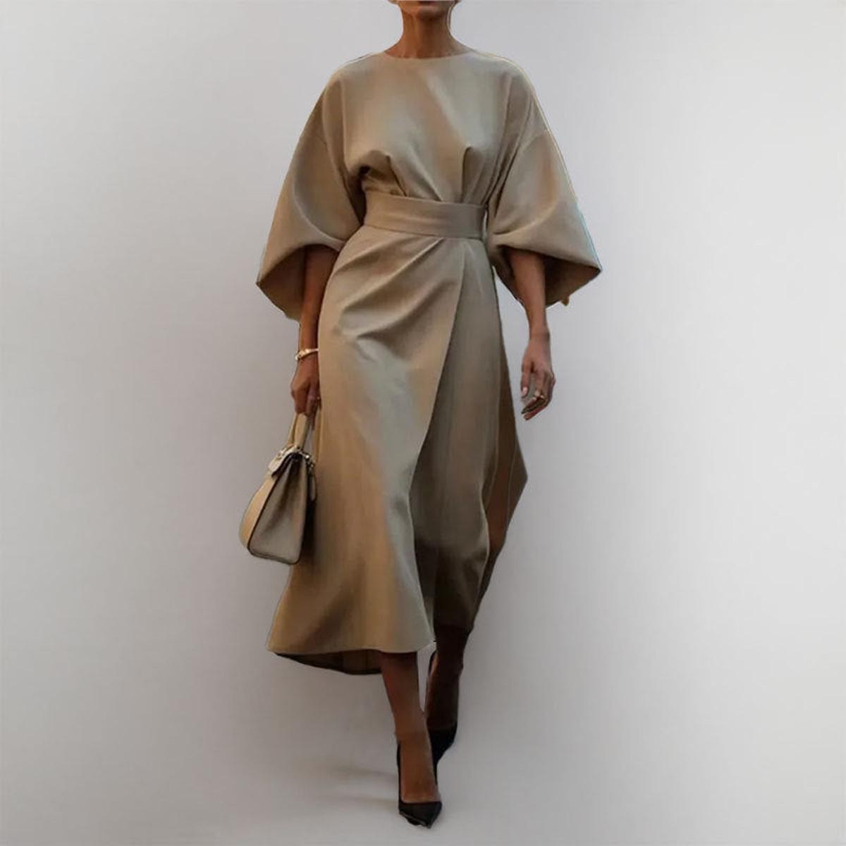 Dragana - Duga haljina s kimono rukavima