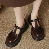 Farisse T-Strap Shoes