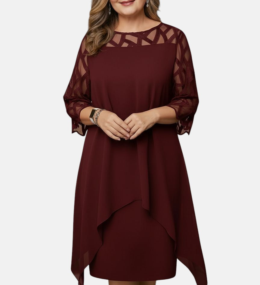 Dubravka – Elegantna, udobna midi haljina