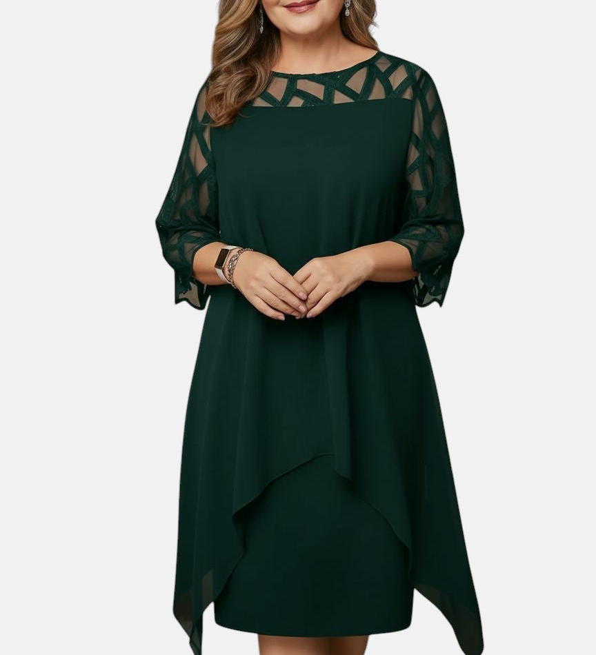 Dubravka – Elegantna, udobna midi haljina