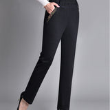 Oksana – Damenjeans mit Seitentaschen und Elastischem Bund